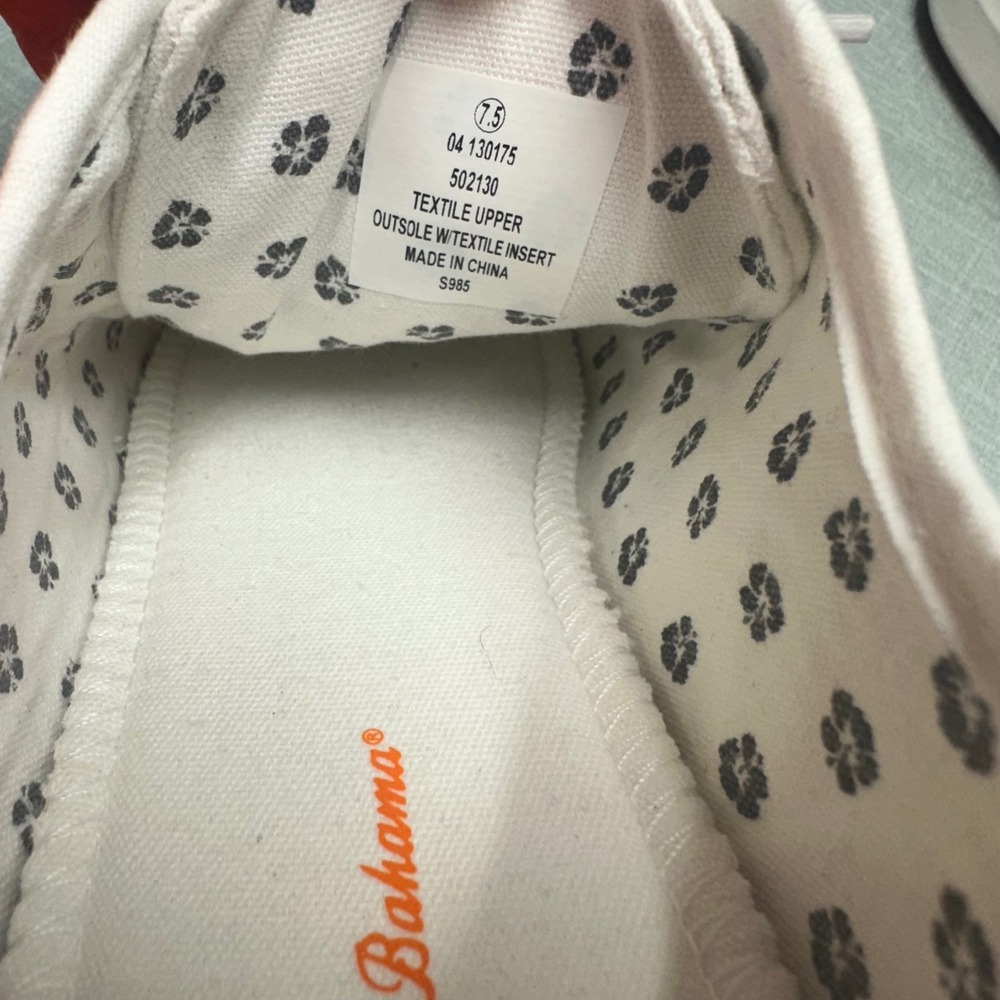 Tommy Bahama Lorena Womens White Casual Sneakers Size 7.5 New In Box - Picture 8 of 11